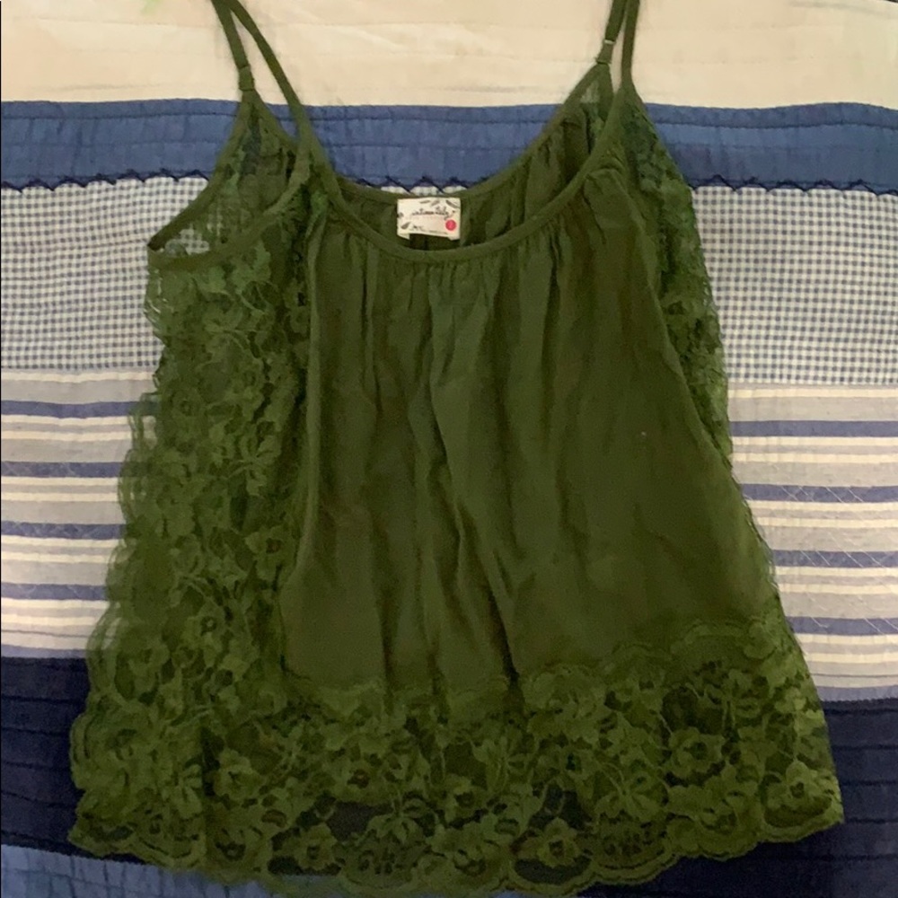 free people lace tank top